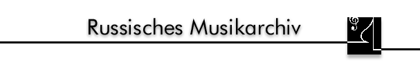 Russisches Musikarchiv